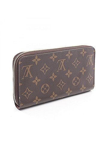 Louis Vuitton Louis Vuitton Zippy Wallet Monogram Fuchsia Round Long Wallet, Coated Canvas, Monogram, Women's, Brown/Pink, M41895 (view 2)