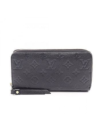 Louis Vuitton Louis Vuitton Zippy Wallet Monogram Empreinte Noir Round Long Leather Women's Black M61864 (view 1)