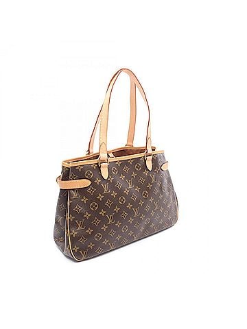 Louis Vuitton Louis Vuitton Batignolles Horizontal Shoulder Bag/Handbag, Coated Canvas and Leather, Monogram Pattern, Women's, Brown, M51154 (view 2)