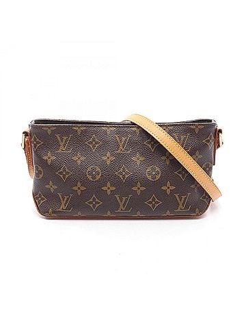 Louis Vuitton Louis Vuitton Trotteur Monogram Shoulder Bag/Handbag, Coated Canvas and Leather, Women's, Brown, M51240 (view 1)