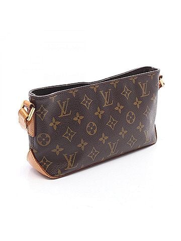 Louis Vuitton Louis Vuitton Trotteur Monogram Shoulder Bag/Handbag, Coated Canvas and Leather, Women's, Brown, M51240 (view 2)