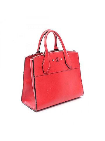 Louis Vuitton Louis Vuitton City Steamer PM Rouge Handbag, Leather, Women's, Red, M53029 (view 2)