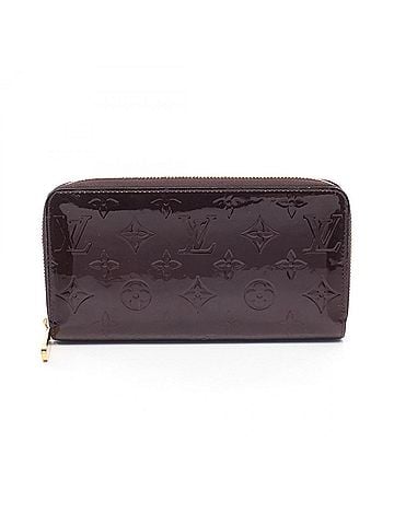 Louis Vuitton Louis Vuitton Zippy Wallet Monogram Vernis Amarante Round Long Leather Women's Purple M93522 (view 1)