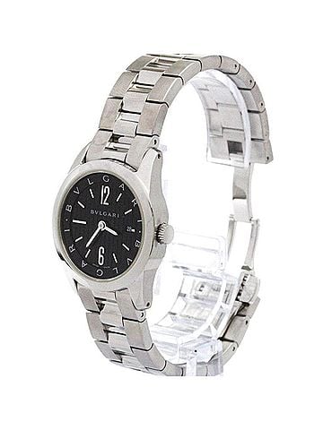 Bvlgari BVLGARI Solotempo Stainless Steel Quartz Ladies Watch ST30S Polished (view 2)