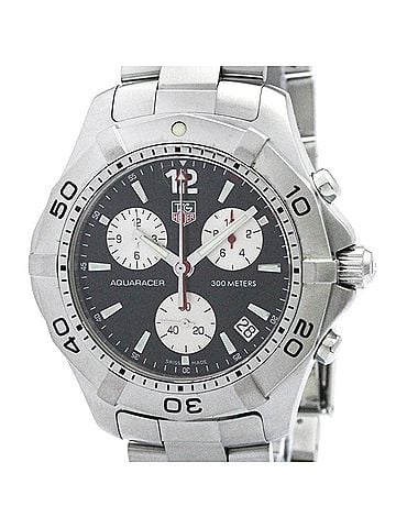 TAG Heuer TAG HEUER Aquaracer Chronograph Quartz Mens Watch CAF1110 Polished (view 1)
