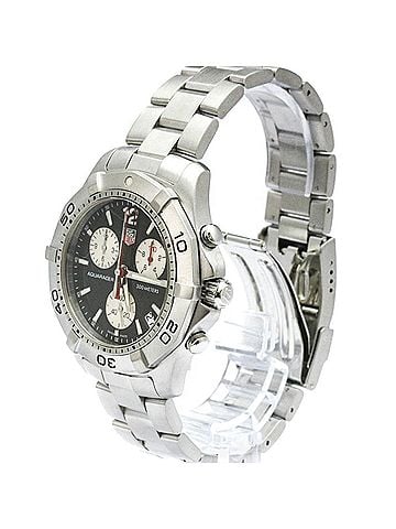 TAG Heuer TAG HEUER Aquaracer Chronograph Quartz Mens Watch CAF1110 Polished (view 2)