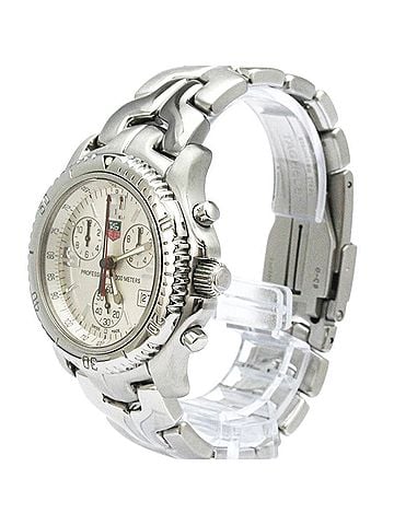TAG Heuer TAG HEUER Link Chronograph Steel Quartz Mens Watch CT1112 Polished (view 2)