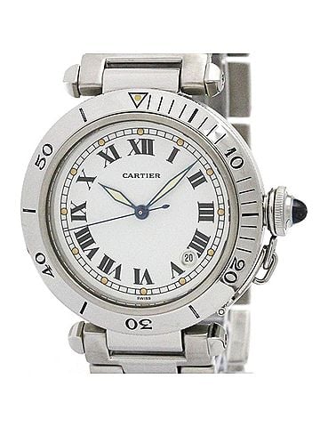 Cartier CARTIER Pasha 38 Automatic Stainless Steel Watch W31005H3 Polished (view 1)