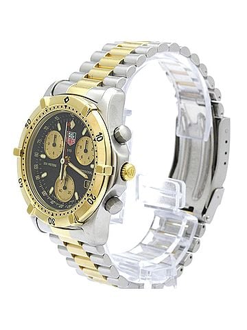 TAG Heuer TAG HEUER 2000 Professional Chronograph Gold Plated Steel Watch CE1120 (view 2)