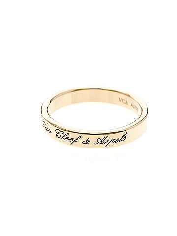 Van Cleef & Arpels Van Cleef & Arpels Toujours Signature Etoile Wedding Ring Pink Gold (18K) Fashion Diamond Band Ring Pink Gold (view 2)