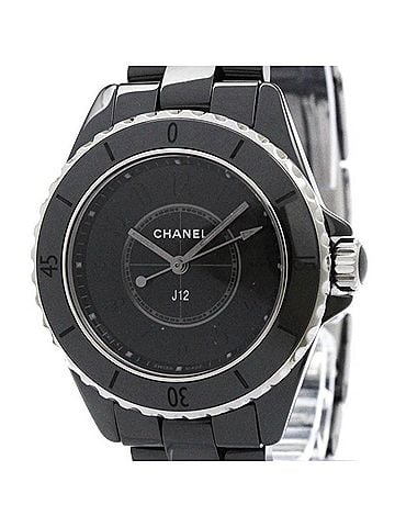 Chanel CHANEL J12 Phantom Ceramic Quartz Watch H6346 Polished (view 1)