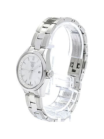 TAG Heuer TAG HEUER Carrera Stainless Steel Quartz Ladies Watch WV1415 Polished (view 2)