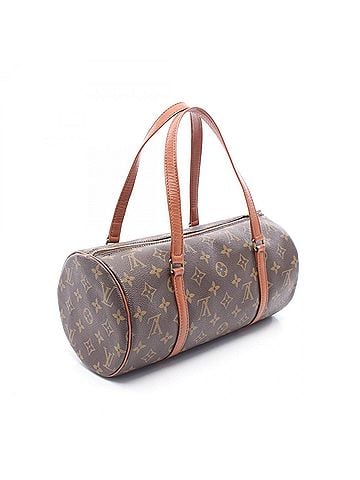 Louis Vuitton Louis Vuitton Papillon 30 Monogram (older model) handbag, coated canvas and leather, women's, brown, M51365 (view 2)