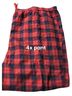 JCPenney Plaid Red Green White Sweatpants Size 4X - photo 1