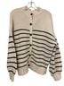 Alex Mill Stripes Multi Color Cardigan Size XL - photo 1