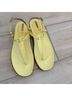 Sam Edelman 100% Leather Yellow Sandals Size 8 1/2 - photo 3