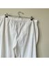 Theory White Casual Pants Size 18 - photo 5