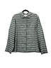 Easy Spirit Stripes Gray Coat Size L - photo 1