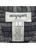 Easy Spirit Stripes Gray Coat Size L - photo 6