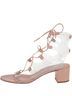 Aquazzura 100% Leather Tan Heels Size EU 39 1/2 - photo 1