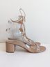 Aquazzura 100% Leather Tan Heels Size EU 39 1/2 - photo 6
