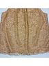 J.Crew 84% Polyamide 15% Metallic Fiber 1% Elastane 100% Polyester Gold Sleeveless Blouse Size S - photo 5