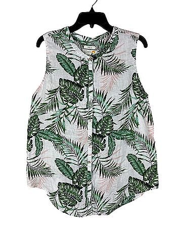 C&C California Sleeveless Button-Down Shirt (view 1)