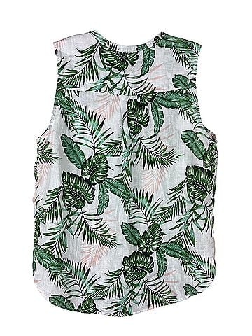 C&C California Sleeveless Button-Down Shirt (view 2)