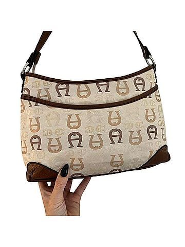 Etienne Aigner Leather Shoulder Bag (view 2)