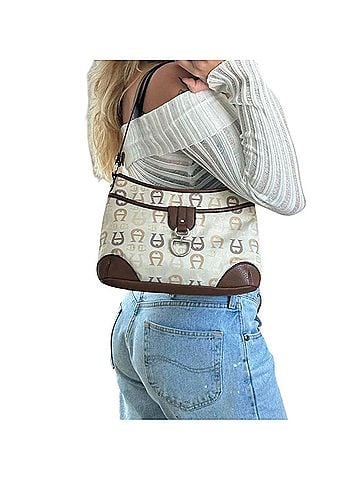 Etienne Aigner Leather Shoulder Bag (view 1)