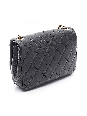 Chanel Chanel Matelassé Shoulder Bag/Handbag, Leather, Women's, Black, AS3000 (view 2)
