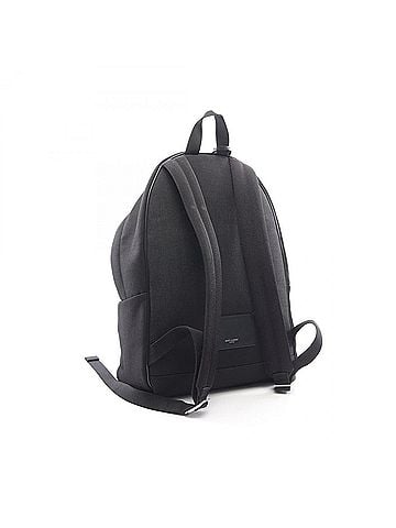 Saint Laurent Yves Saint Laurent Saint Laurent Paris City Backpack/Handbag, Canvas and Leather, Men's Women's, Black, 534967GIV3F1000 (view 2)