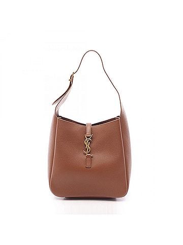 Saint Laurent Yves Saint Laurent Saint Laurent Paris LE 5 A 7 Shoulder Bag/Handbag, Leather, Women's, Brown, 713938AAAUQ2536 (view 1)