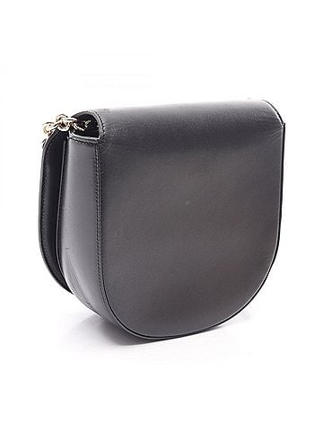 Salvatore Ferragamo Salvatore Ferragamo Gancini Shoulder Bag/Handbag, Leather, Women's, Black (view 2)