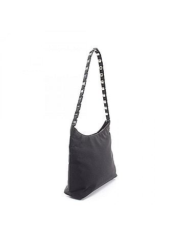 Salvatore Ferragamo Salvatore Ferragamo Vara Shoulder Bag/Handbag, Canvas, Women's, Black, 21 8801 (view 2)