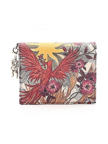 Christian Dior Christian Dior Le Phoenix Bi-fold Wallet, Women's, Multicolor (view 1)