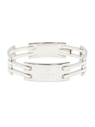 Gucci Gucci bracelet, sterling silver (925), men's and women's, tone. (view 1)