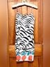 STAUD 100% Polyester Print White Black Cocktail Dress Size S - photo 6