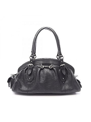 Christian Dior Christian Dior Dior My Frame Handbag, Leather, Women's, Black (view 1)
