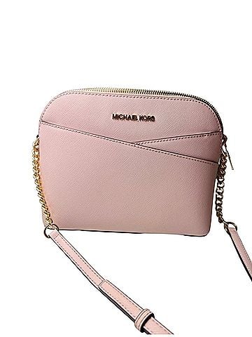 Michael Kors Dome Crossbody Leather Crossbody Bag (view 1)