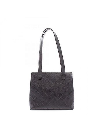 Chanel Chanel Matelassé Tote Bag/Handbag, Calfskin Leather, Women's, Brown (view 1)