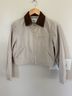 Aritzia 100% Cotton Brown Ivory Jacket Size XXS - photo 6