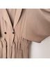 A.L.C. 100% Polyester Tan Trenchcoat Size 12 - photo 4