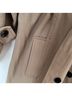 A.L.C. 100% Polyester Tan Trenchcoat Size 12 - photo 6
