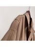 A.L.C. 100% Polyester Tan Trenchcoat Size 12 - photo 7