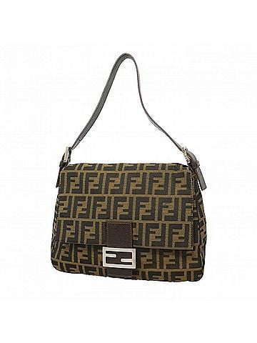 Fendi Fendi Zucca Mamma Bucket Handbag, Nylon Canvas, Brown, Women's, P3054780 (view 1)
