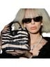 Marc Jacobs Zebra Print Black White Leather Tote One size - photo 1