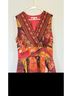 Travelsmith 100% Polyester 100% Polyester Print Multi Color Cocktail Dress Size M - photo 7