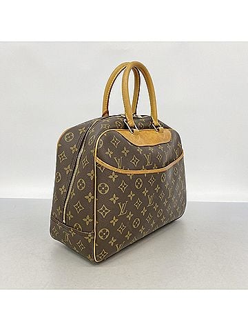 Louis Vuitton Louis Vuitton Monogram Deauville Handbag M47270 Brown Women's P3040611 (view 2)