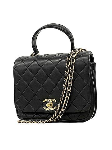 Chanel Chanel Matelassé Chain Shoulder Bag, Lambskin, Black, 2-way Bag for Women, P3027057 (view 1)